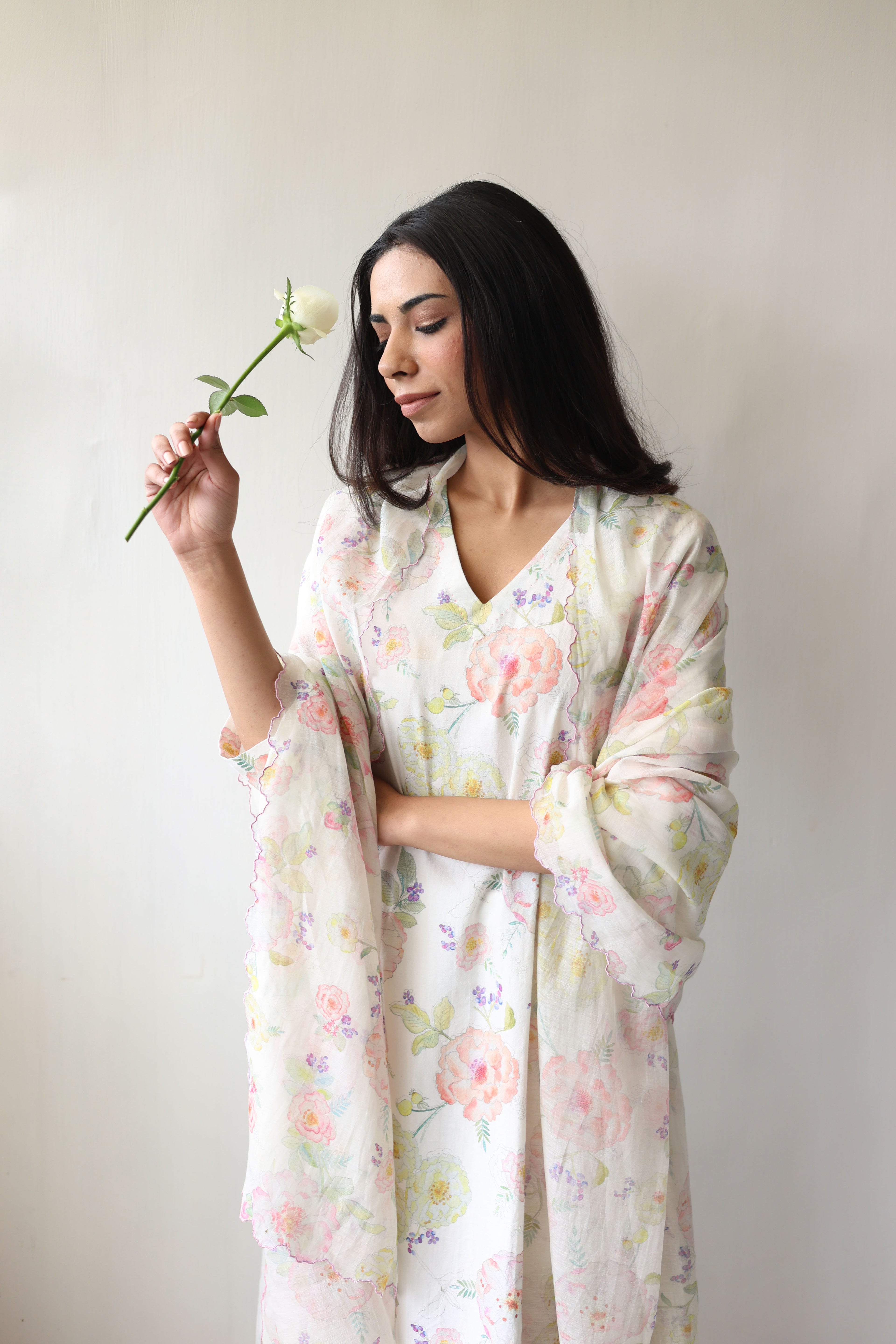 Bliss Ivory Kurta Set