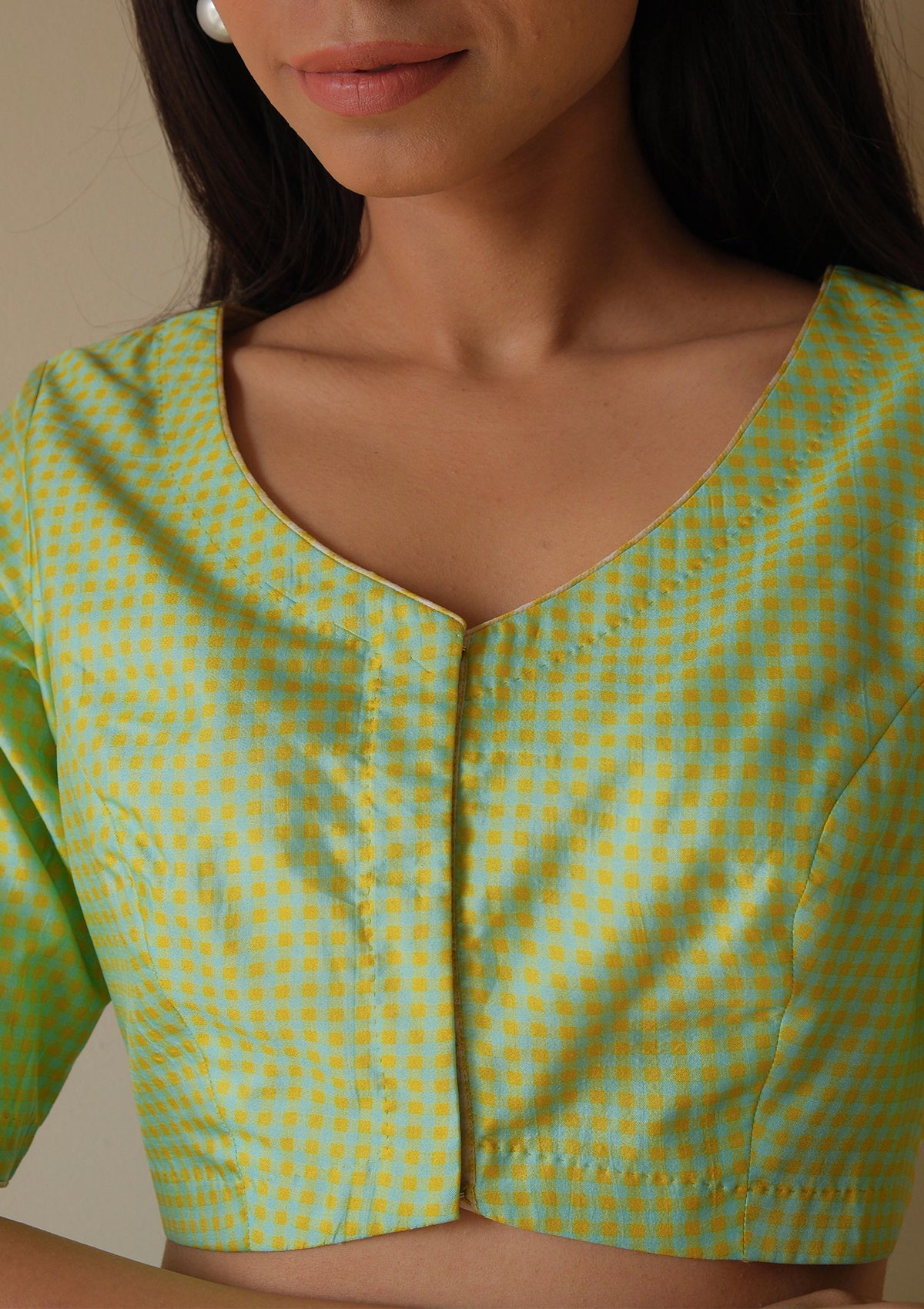 MoonWeave Lime Blouse