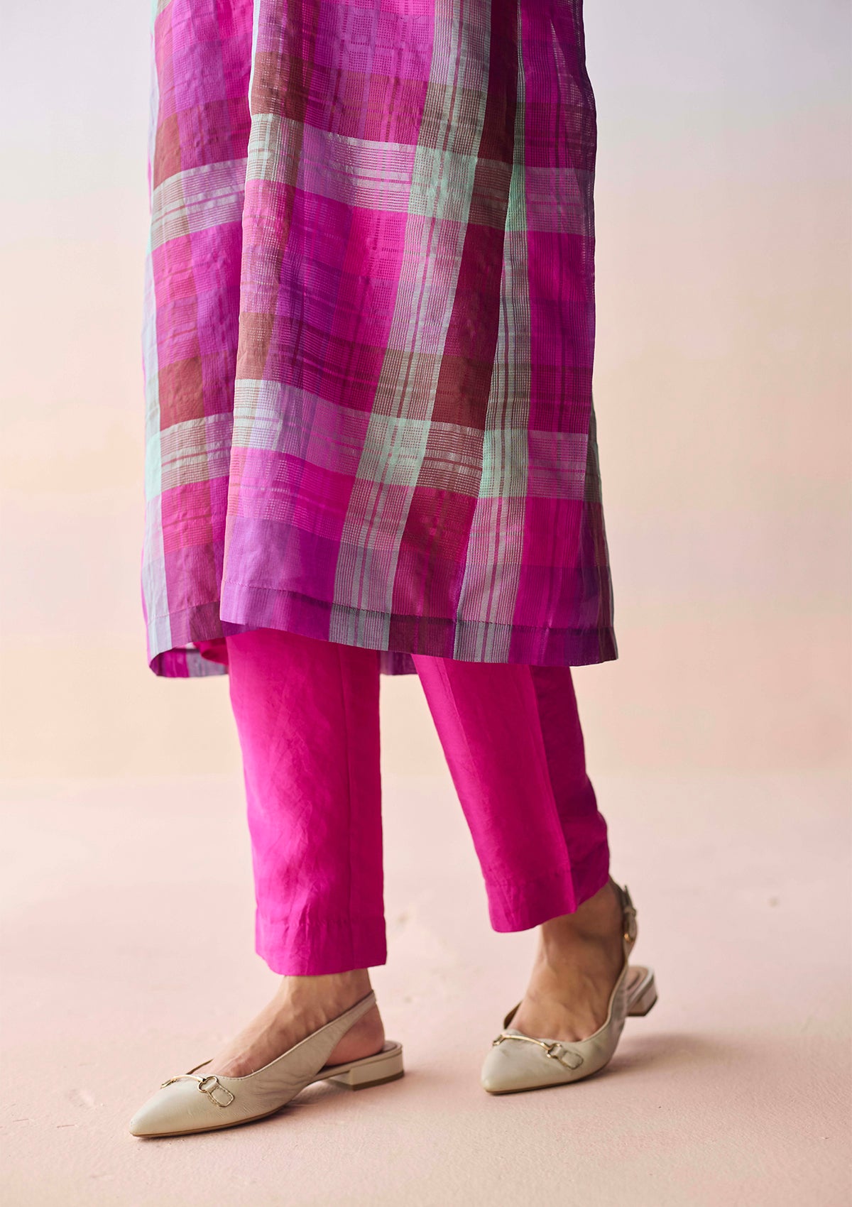 Rooted Pink Kurta Set