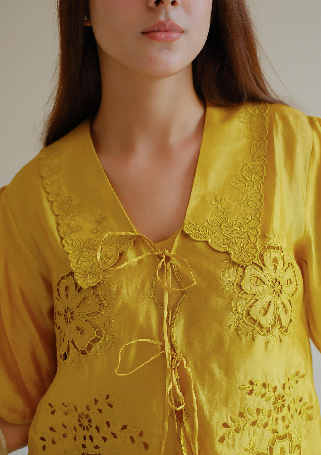 Secret Garden Yellow Blouse