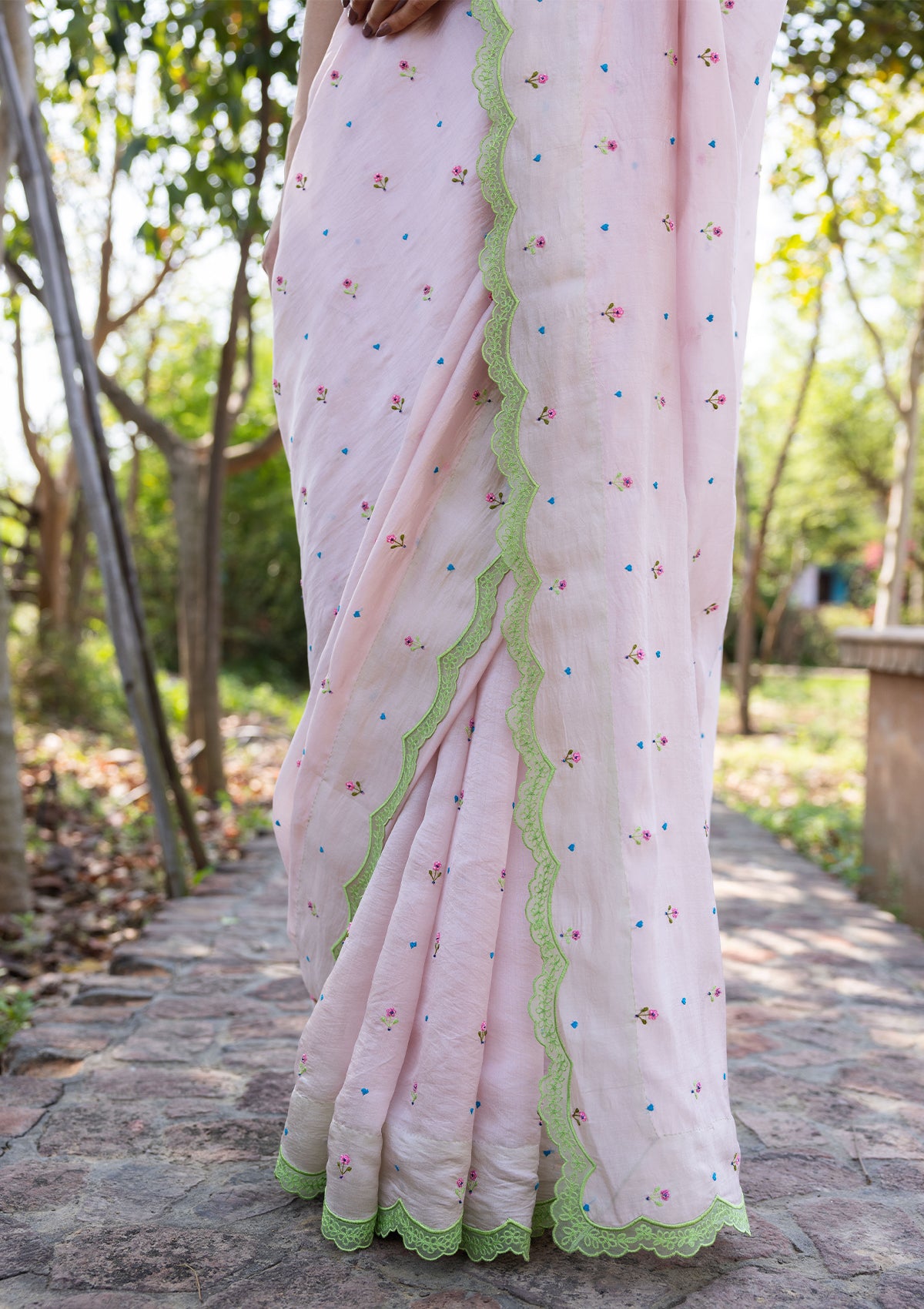 Love Note Pink Saree
