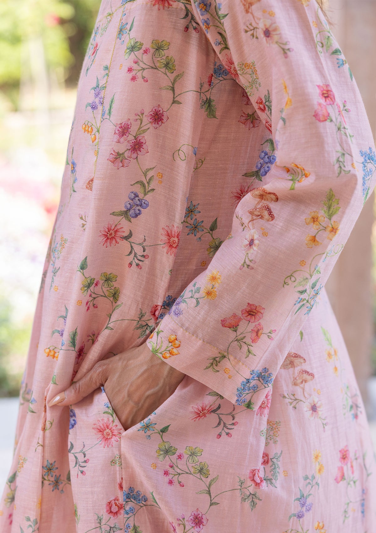 Cottage Charm Pink Dress
