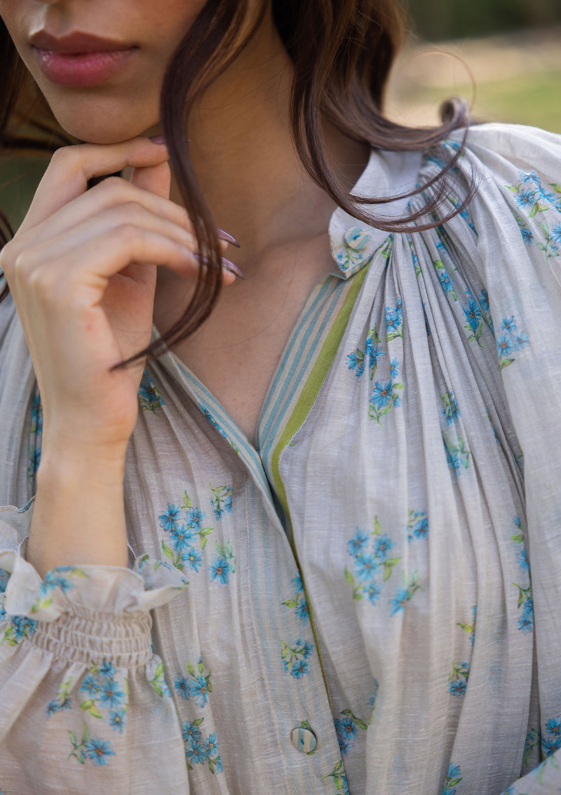 Wildflower Kiss Beige Dress