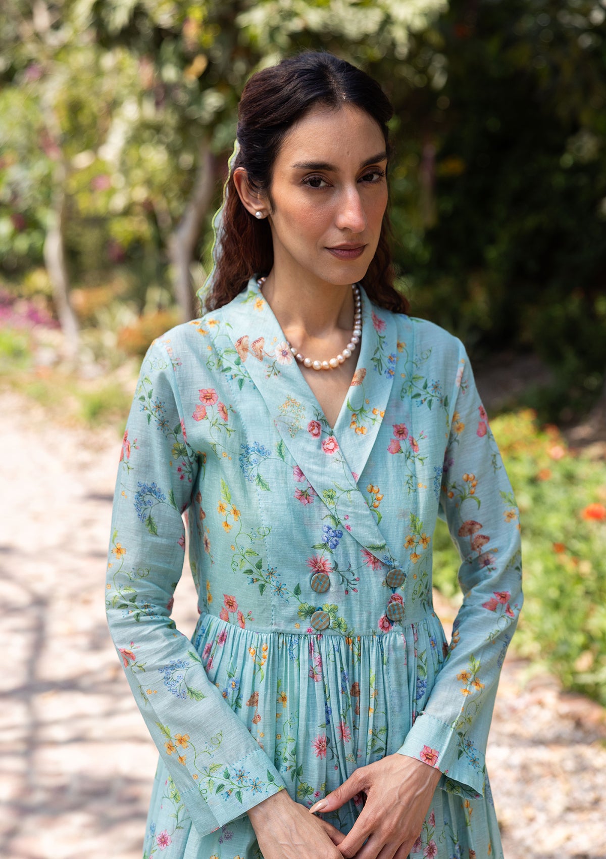 Woodsong Blue Dress