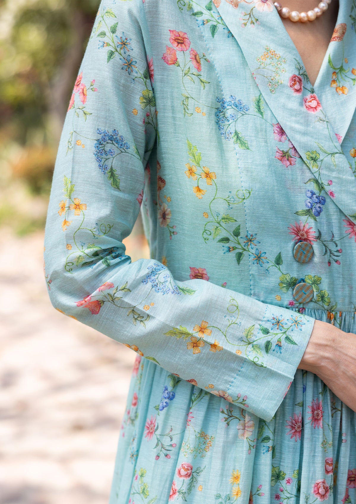 Woodsong Blue Dress