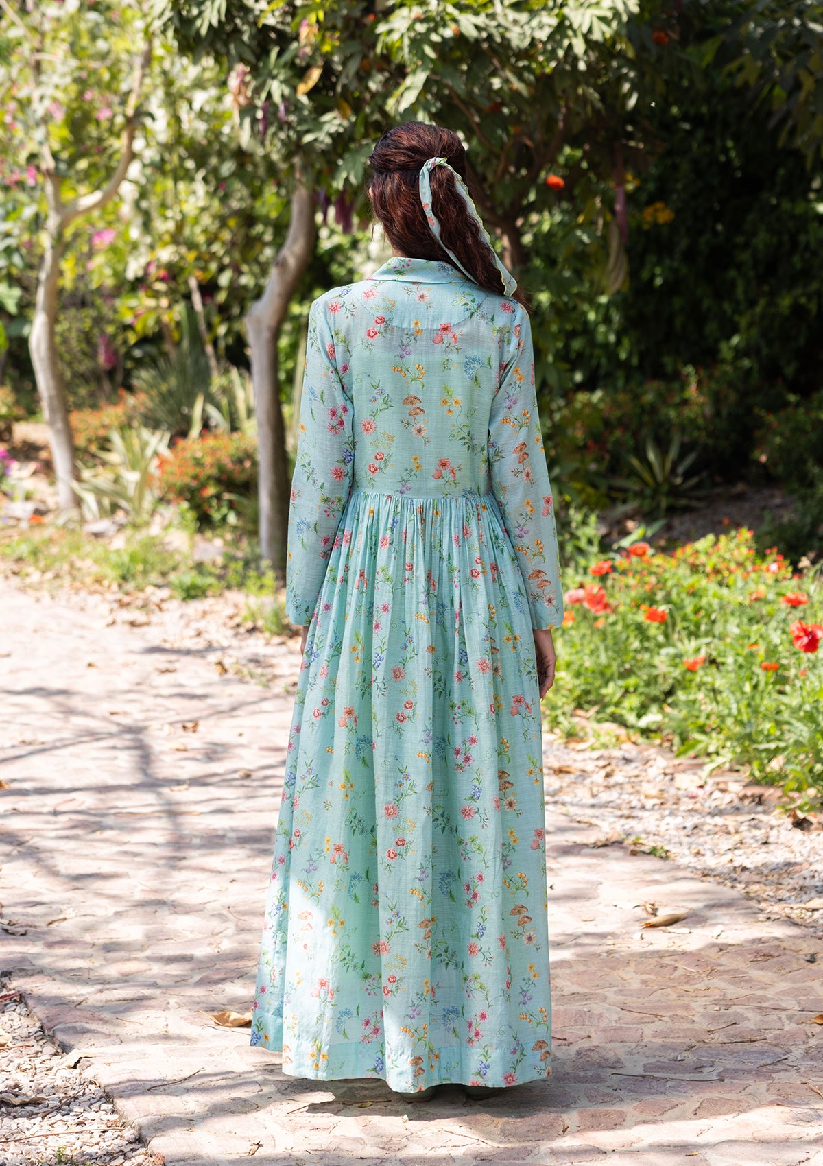 Woodsong Blue Dress