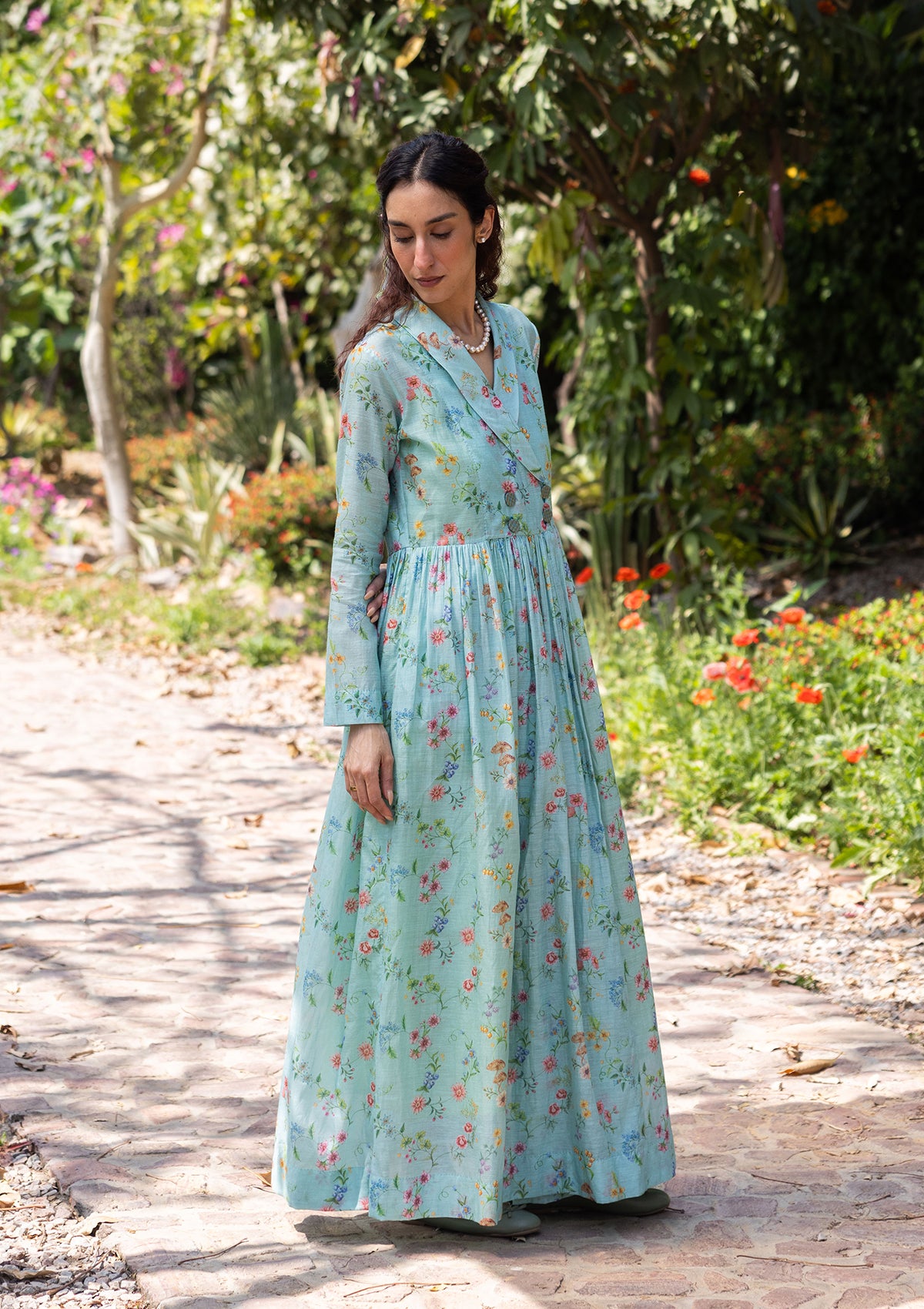 Woodsong Blue Dress