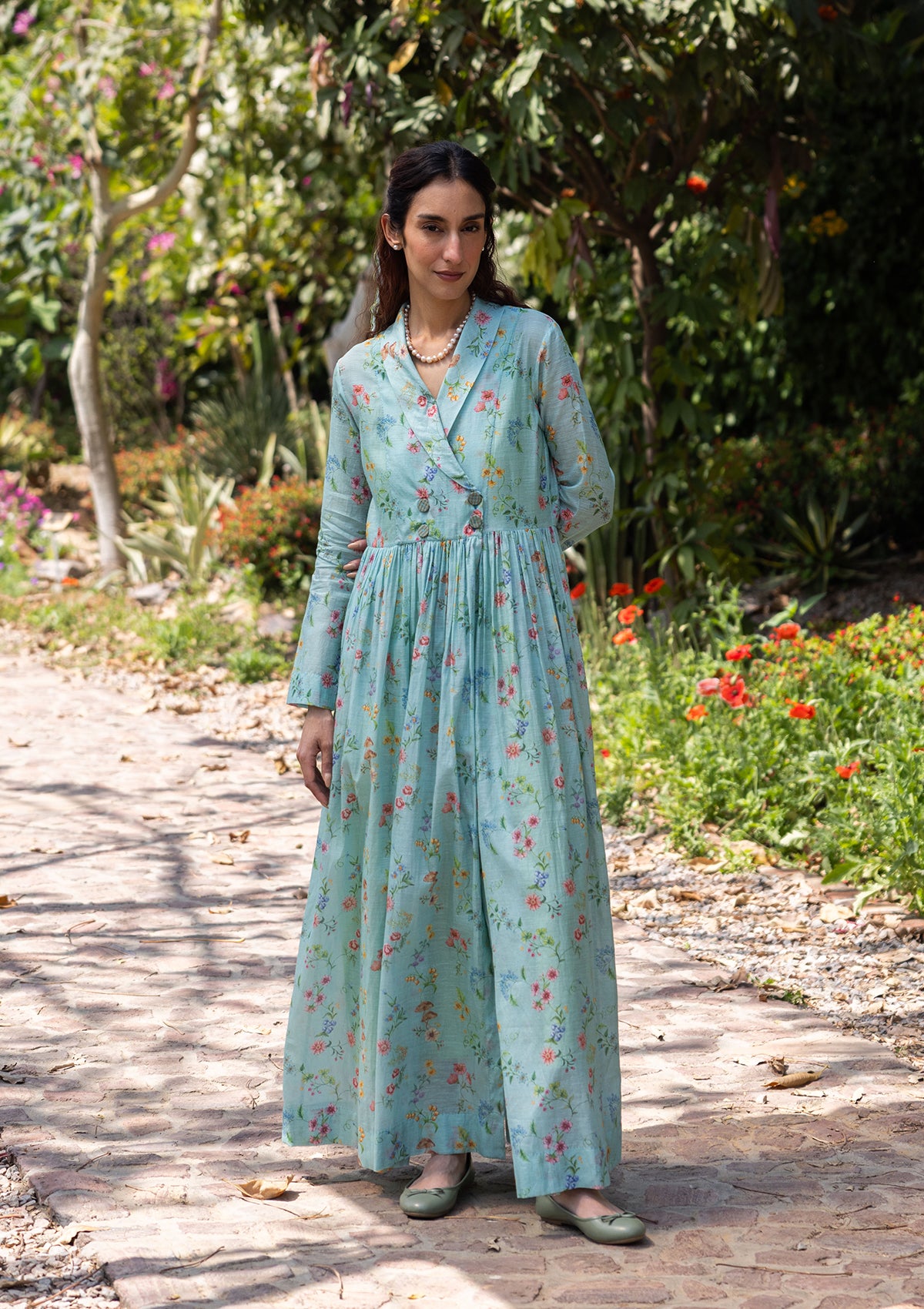 Woodsong Blue Dress