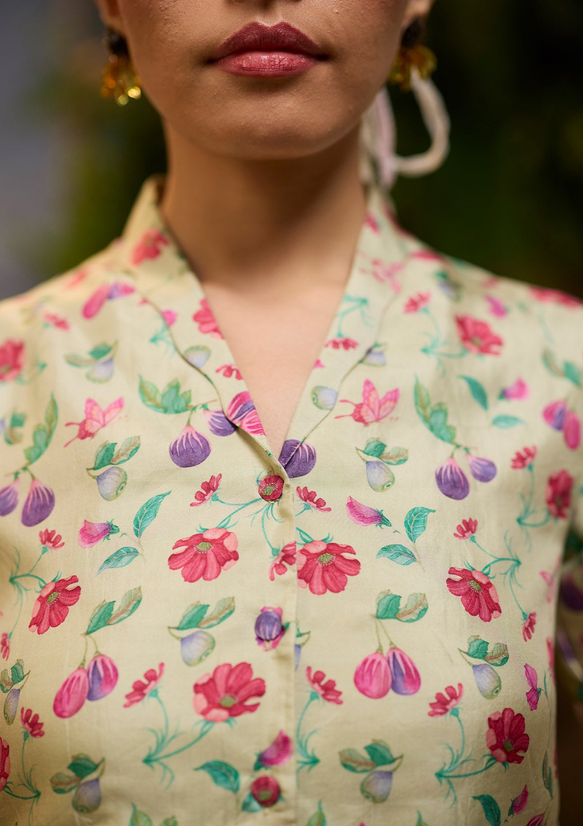 Under-the-Fig-Tree Yellow Blouse