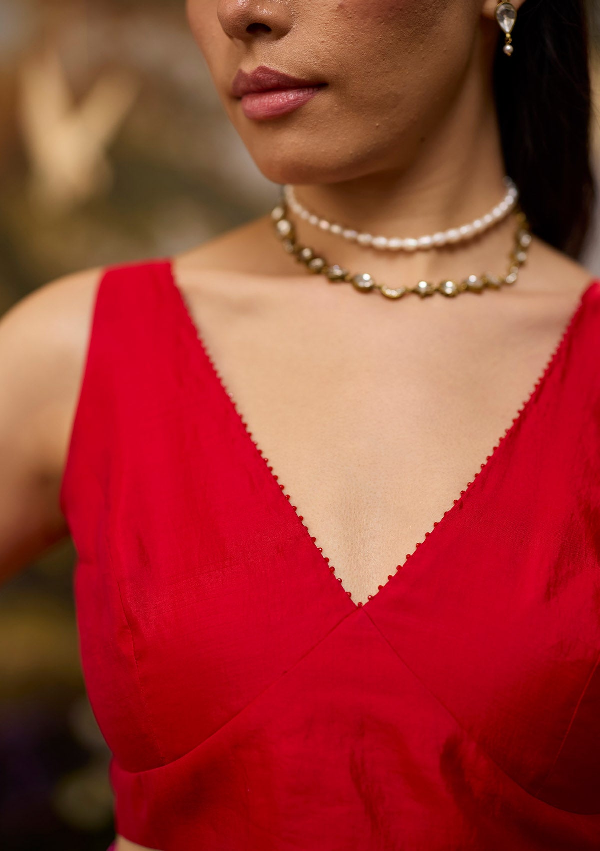 Lightbound Red Blouse