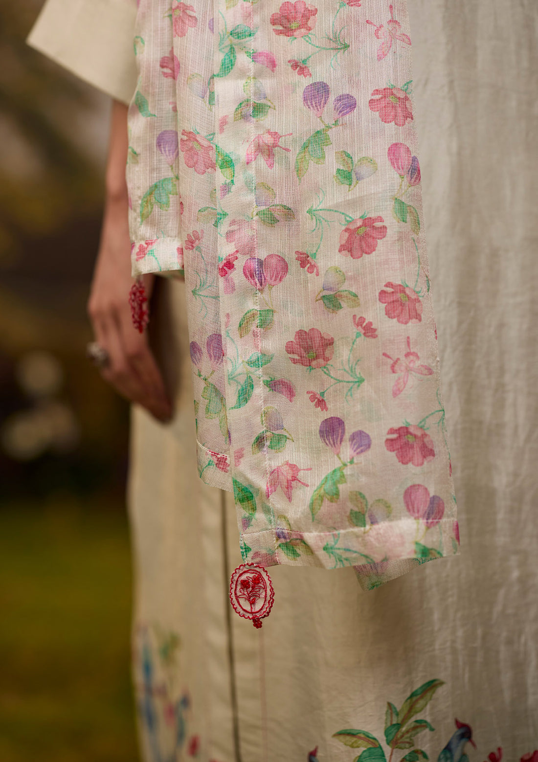 Under-the-Fig-Tree Ivory Dupatta