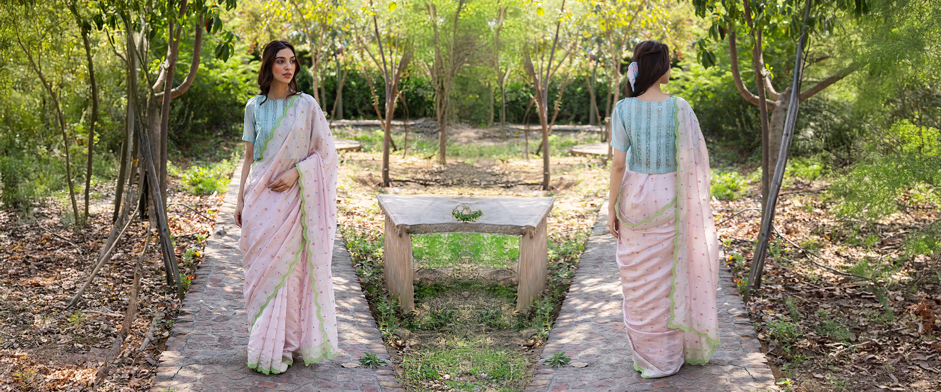 Whispers in Thread: Surmaye’s Embroidered Sarees