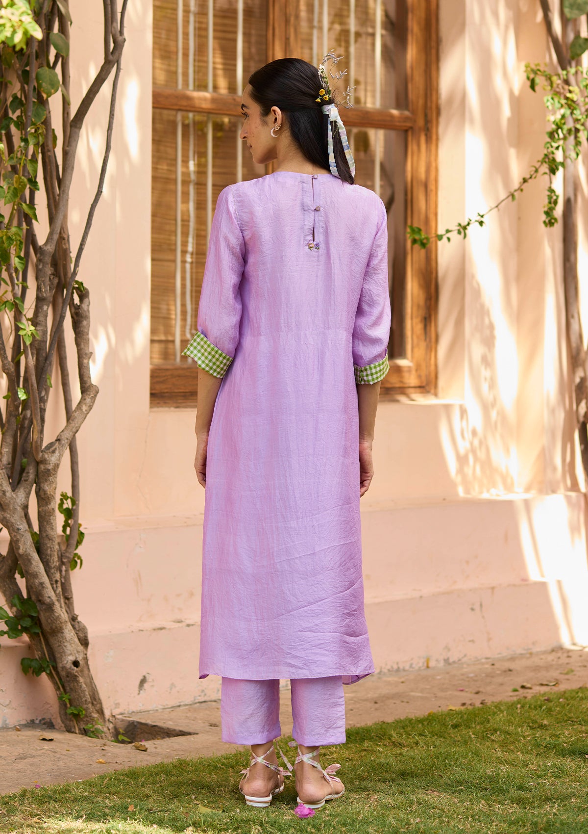 Radiant Lavender Kurta Set