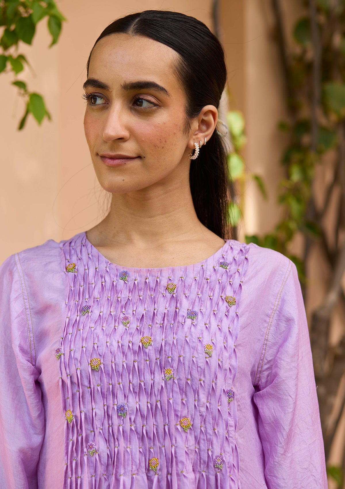 Radiant Lavender Kurta Set