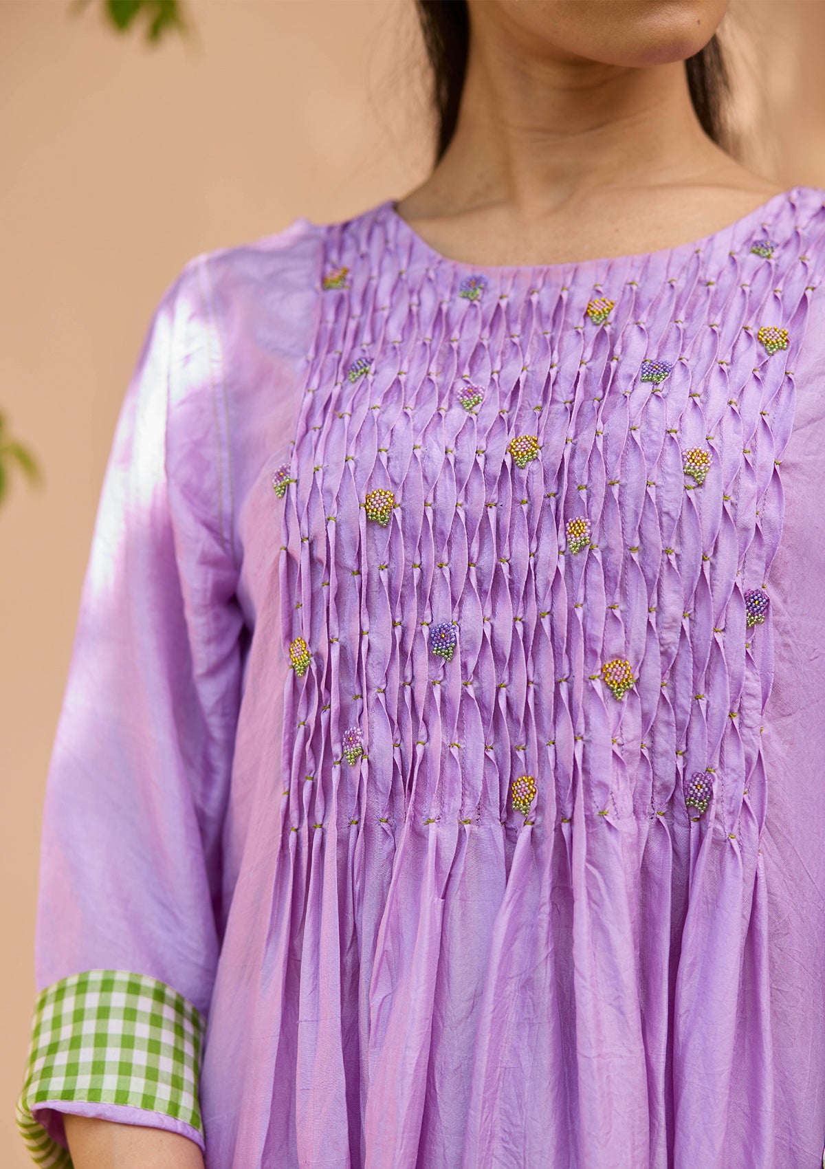 Radiant Lavender Kurta Set