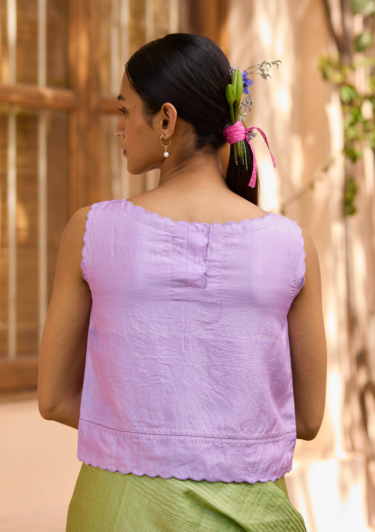 Awakening Lavender Blouse