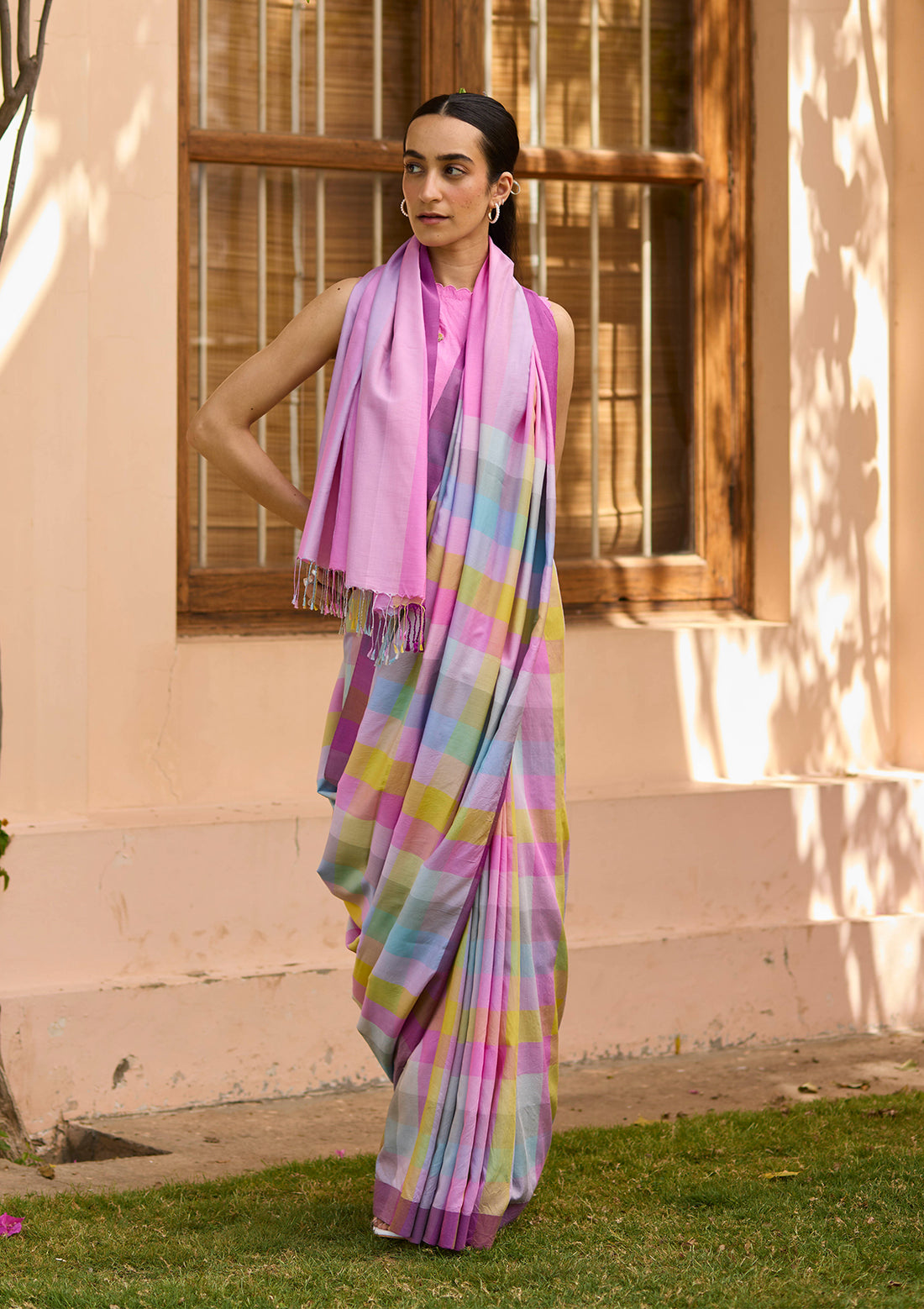 Echoes of Dawn Saree