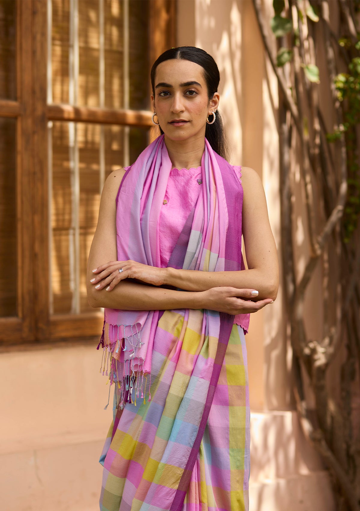 Echoes of Dawn Saree