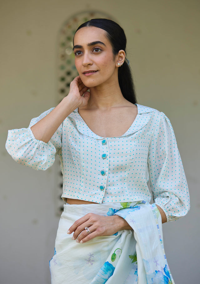 Printed Blouse Fabric