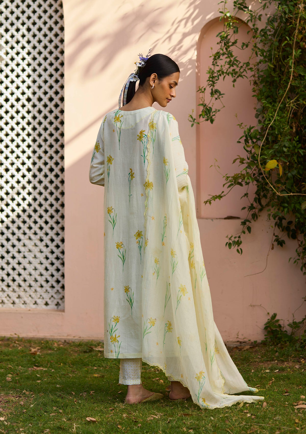 Dawn Daffodil Yellow Kurta Set