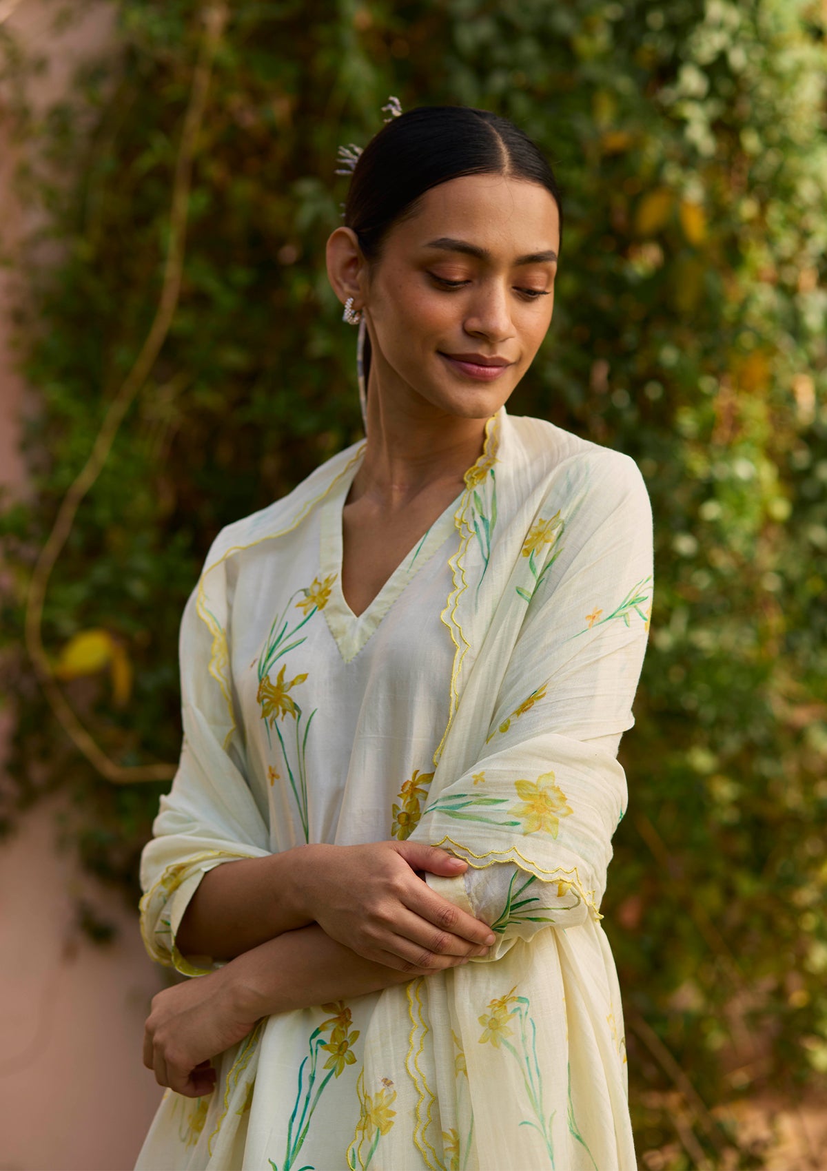 Dawn Daffodil Yellow Kurta Set