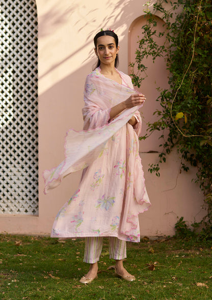 Dawn Magnolia Pink Kurta Set