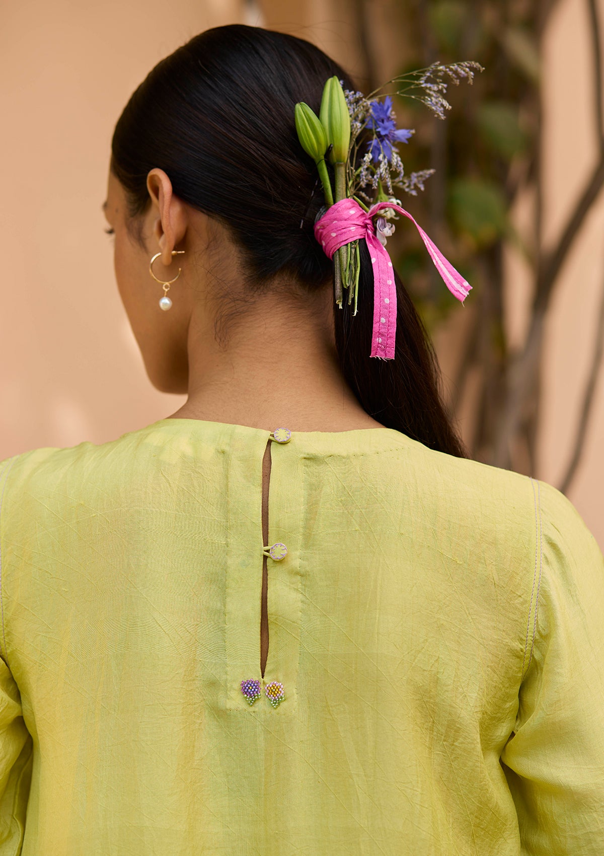 Radiant Lime Kurta Set