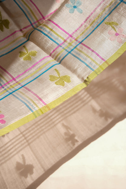 Tic-tac-love Jamdani Saree