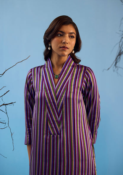 Mystic Violet Kurta Set