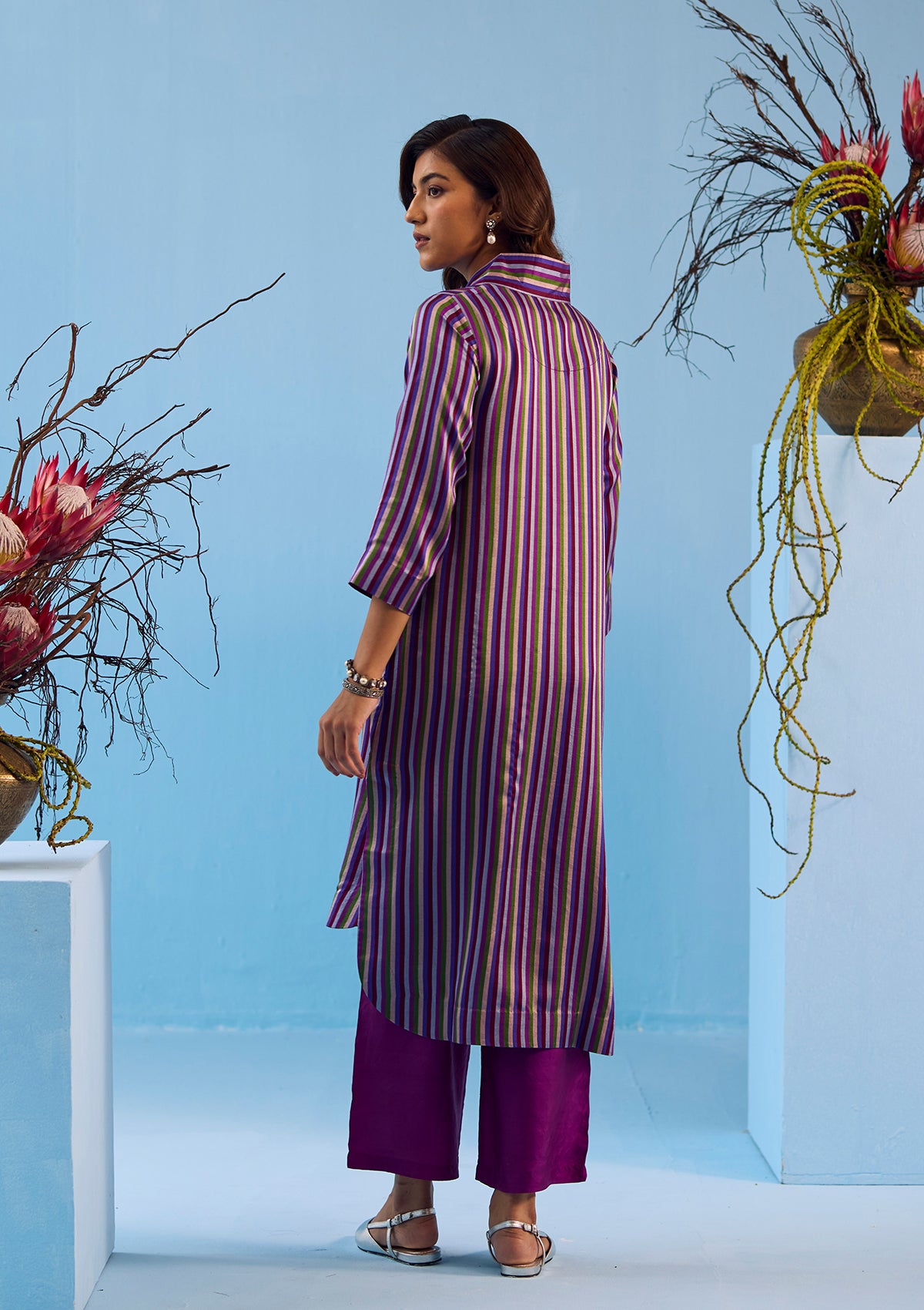 Mystic Violet Kurta Set