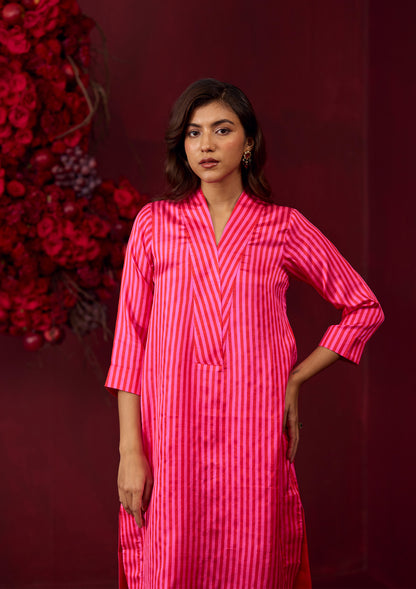 Mystic Pink Kurta Set