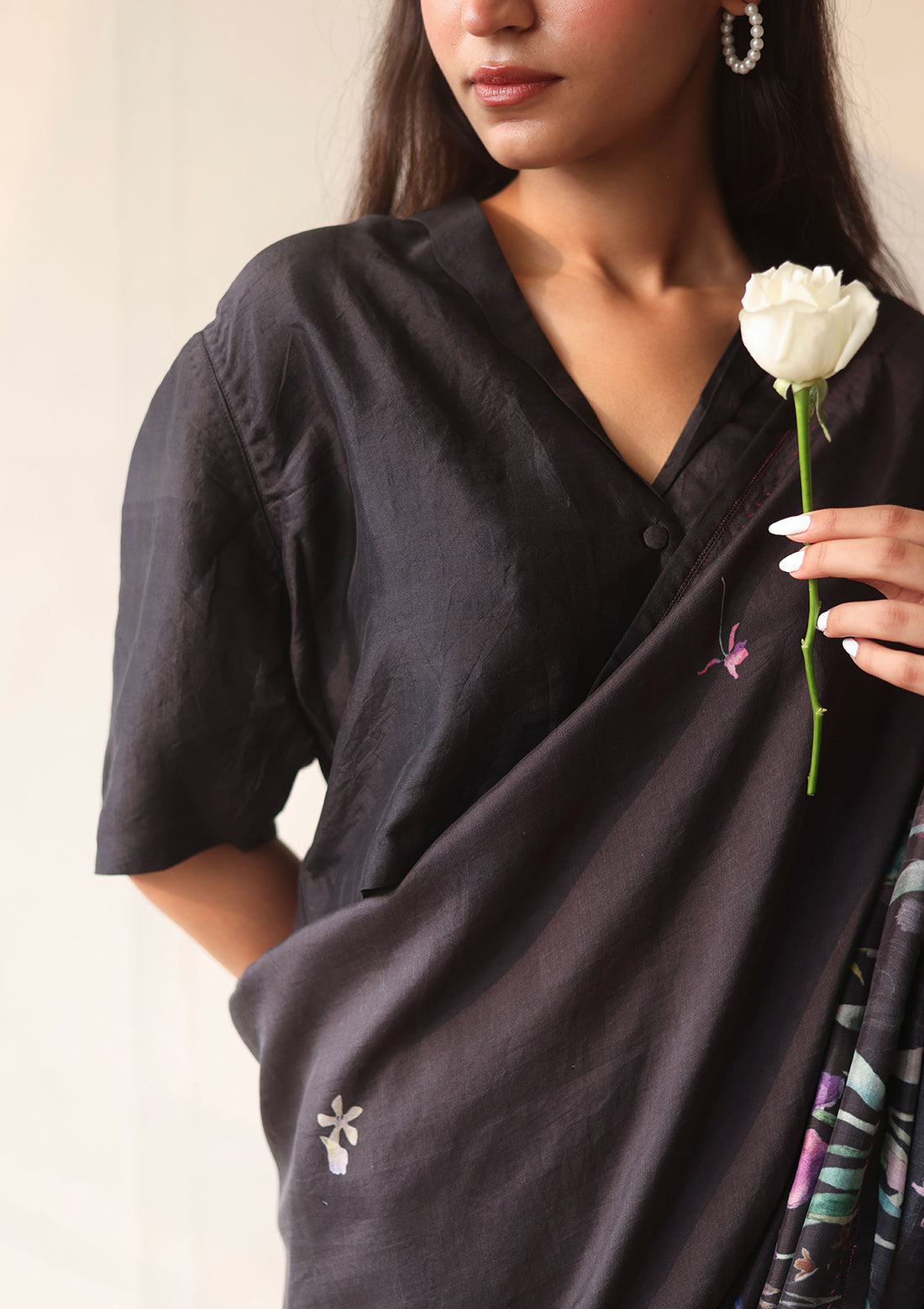 Panache Black Blouse