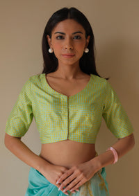 MoonWeave Lime Blouse