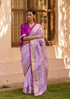 Pink Jamdani Saree