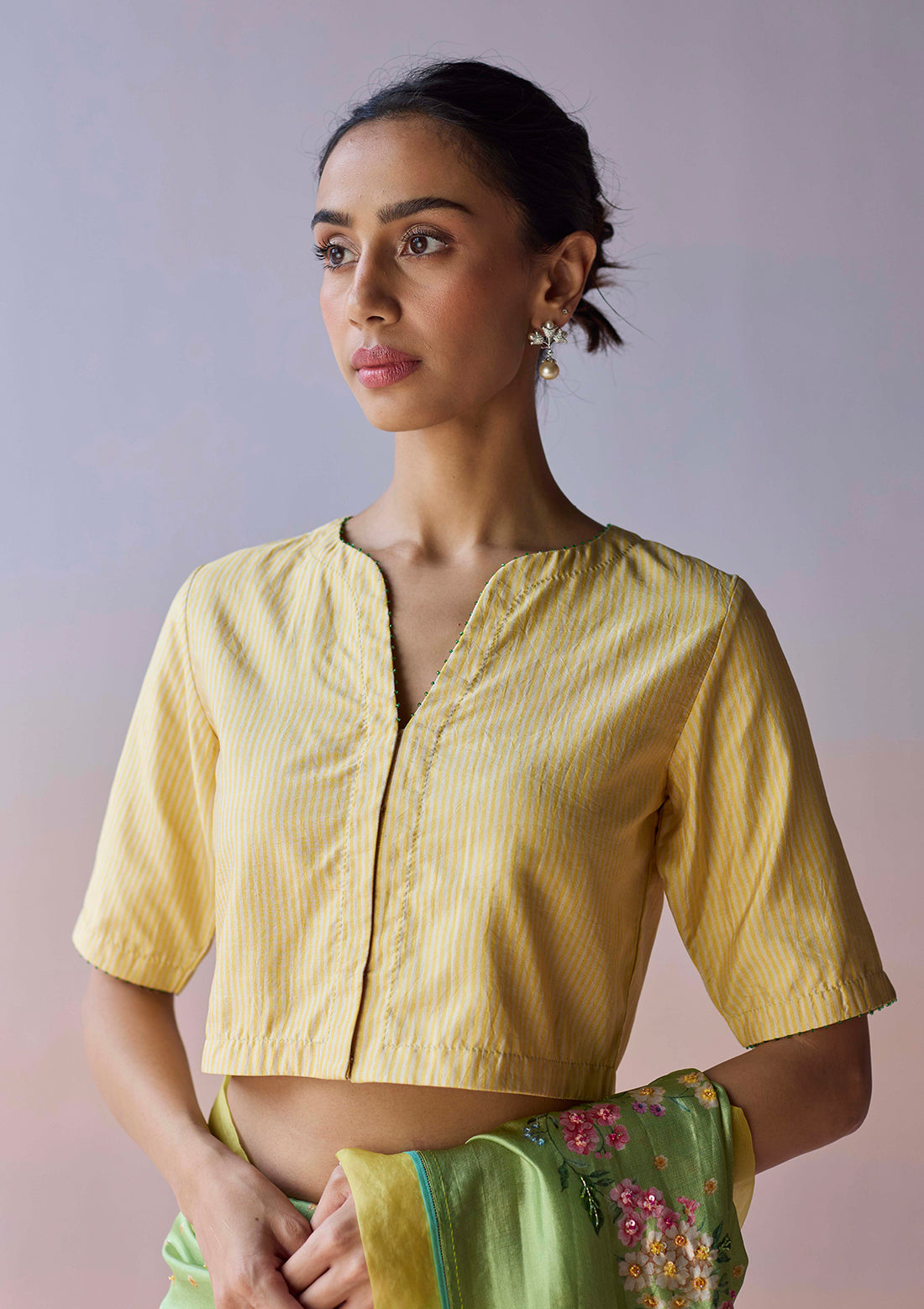 Soft Radiance Yellow Blouse