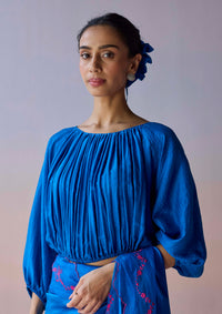 Moonshadow Blue Blouse