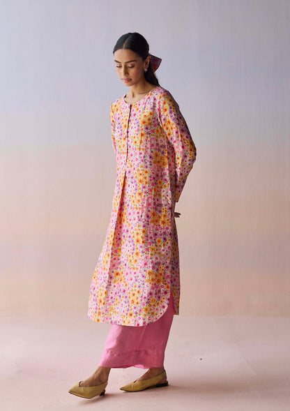 Wildflower Dawn Pink Kurta Set