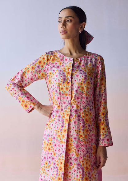Wildflower Dawn Pink Kurta Set