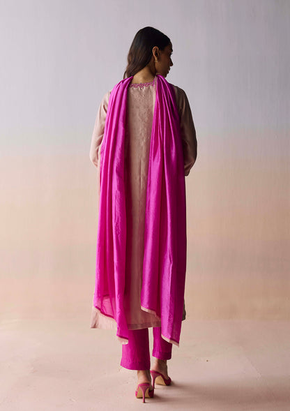 Riverstone Pink Kurta Set