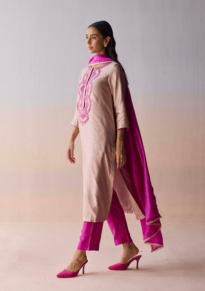Riverstone Pink Kurta Set
