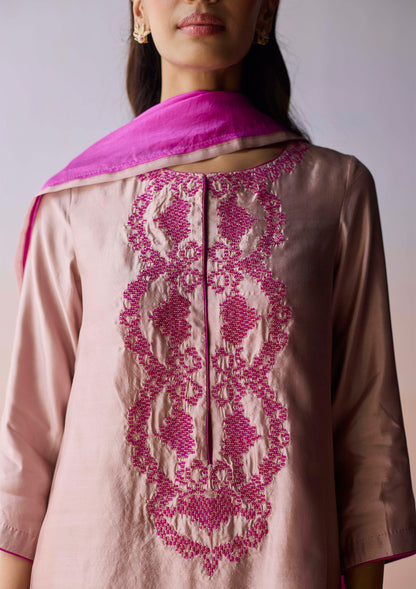 Riverstone Pink Kurta Set