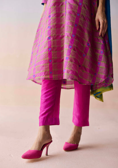 Heartglow Jamdani Kurta Set
