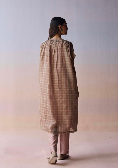 Rooted Brown Kurta Set