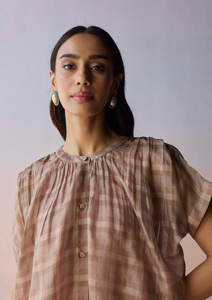 Rooted Brown Kurta Set