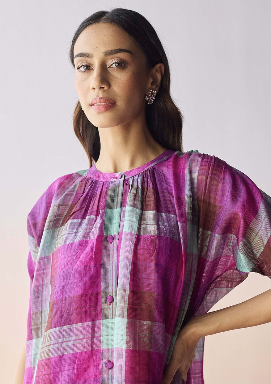 Rooted Pink Kurta Set