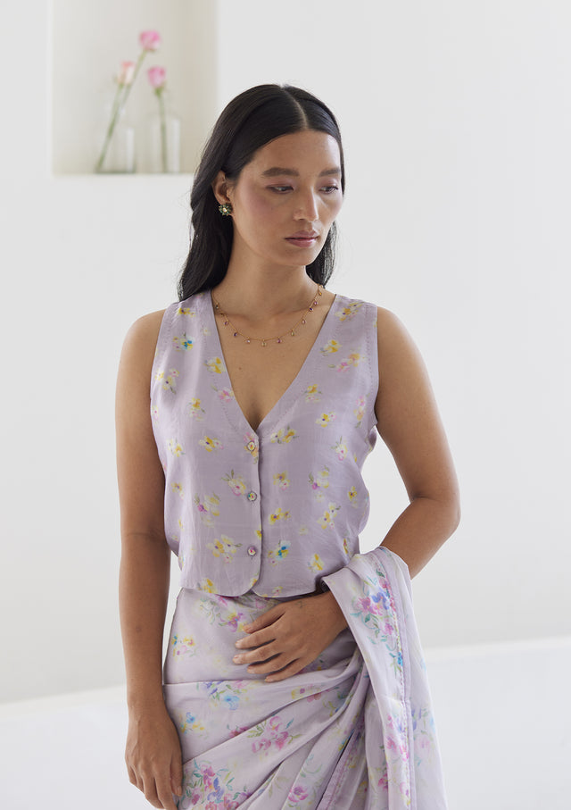 Printed Blouse Fabric