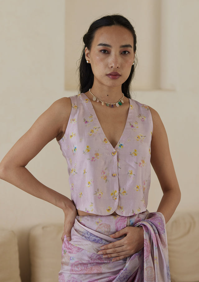 Printed Blouse Fabric
