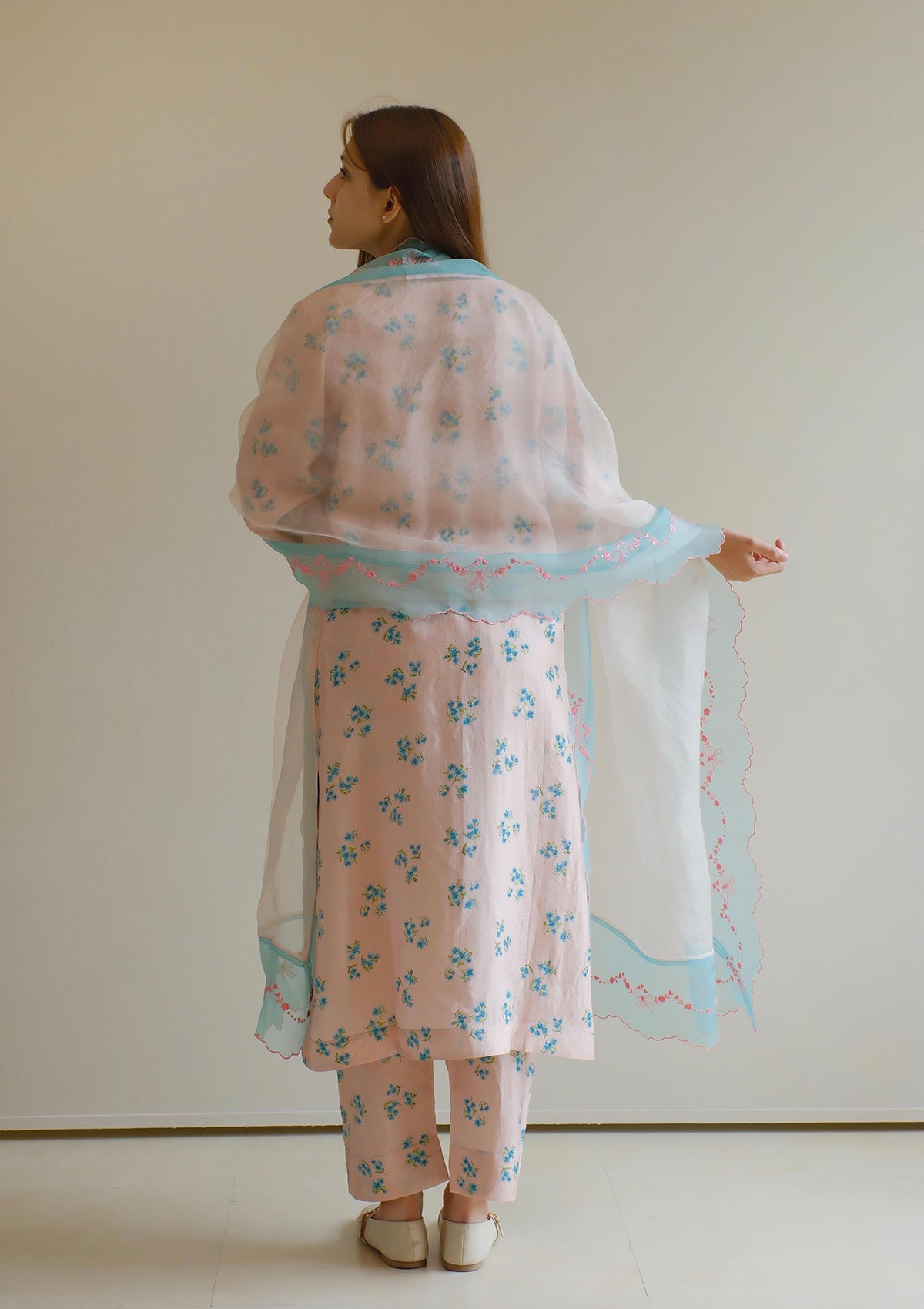 Wildflower Kiss Pink Kurta Set