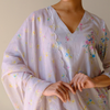 Bliss Mauve Pansy Dupatta