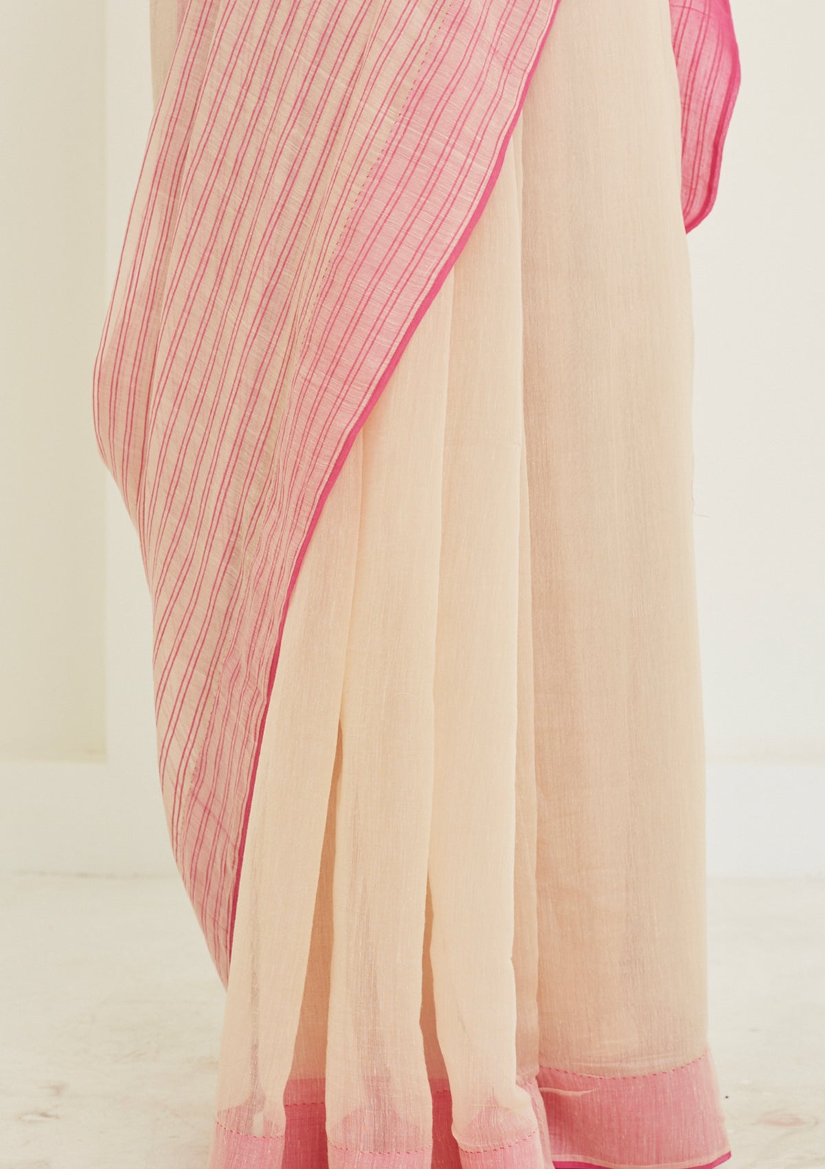 Nostalgia Pink Saree